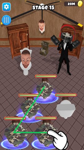 马桶人合并战斗