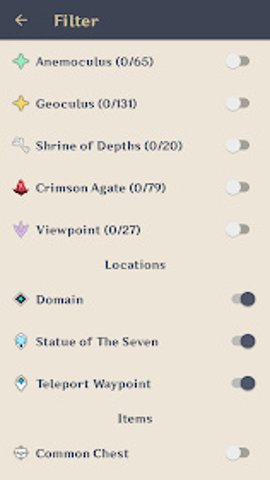 原神地图资源查询器