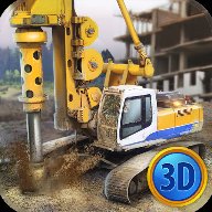 城市建筑卡车司机3d