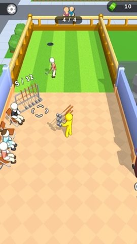 高尔夫俱乐部闲置