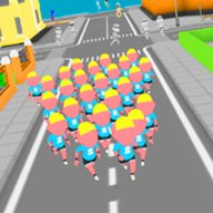 人群跑步3DCrowdRun3D