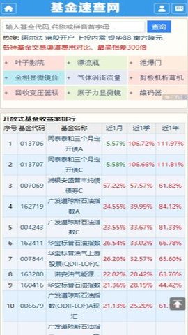 基金估值速查网App