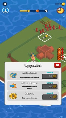 强大国王保卫城堡