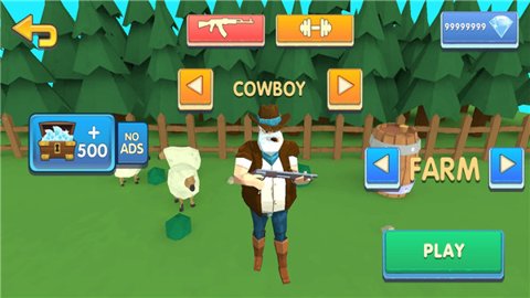 两个家伙和僵尸3D版