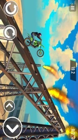 极限特技摩托车