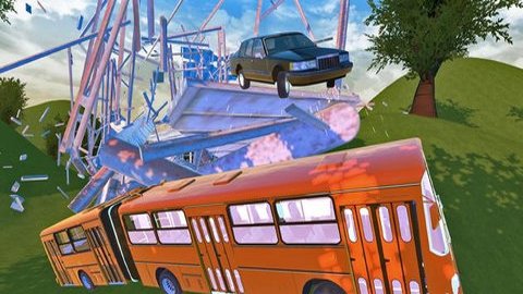 汽车驾驶城市毁灭