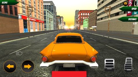 高速公路车祸交通竞赛