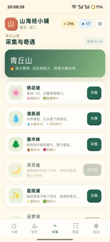 山海经小铺游戏