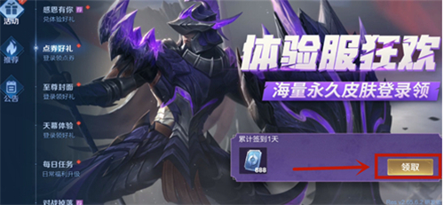 王者荣耀体验服8