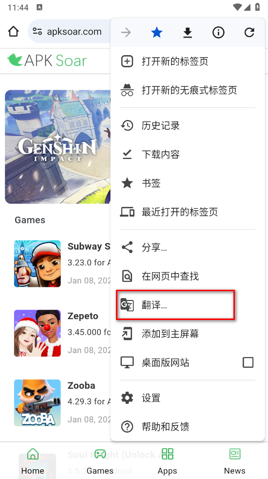 谷歌chrome浏览器14